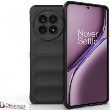 Magic Shield guminis dėklas - juodas (Oneplus 13R)